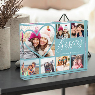 Besties-Skript 7 Foto Best Friends Collage Herz