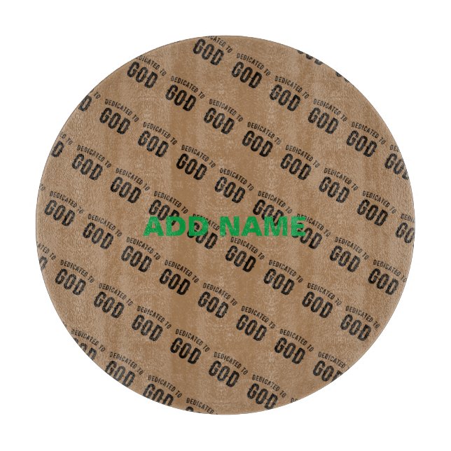 BESTIMMT AUF COOLEN KUNDENSCHWARZTEXT SCHNEIDEBRETT (Vorderseite)