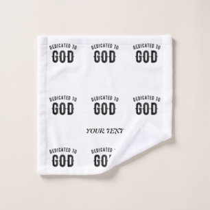 BESTIMMT AUF COOLEN KUNDENSCHWARZTEXT WASCHLAPPEN