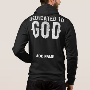 BESTIMMT AUF COOLEN WEISSEN, KUNDENBARE TEXT HOODIE