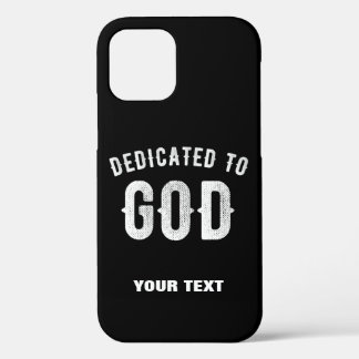 BESTIMMT AUF GOTT KUNSTBAR COOL WEISS TEXT Case-Mate iPhone HÜLLE