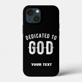 BESTIMMT AUF GOTT KUNSTBAR COOL WEISS TEXT Case-Mate iPhone HÜLLE