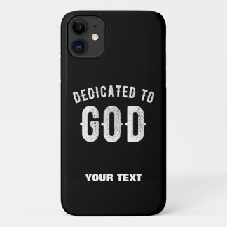 BESTIMMT AUF GOTT KUNSTBAR COOL WEISS TEXT Case-Mate iPhone HÜLLE