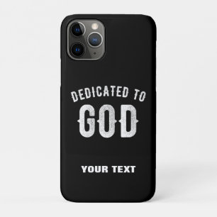 BESTIMMT AUF GOTT KUNSTBAR COOL WEISS TEXT Case-Mate iPhone HÜLLE