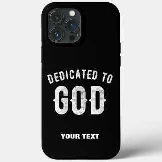 BESTIMMT AUF GOTT KUNSTBAR COOL WEISS TEXT Case-Mate iPhone HÜLLE