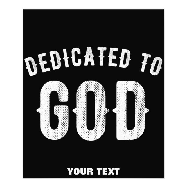 BESTIMMT AUF GOTT KUNSTBAR COOL WEISS TEXT FOTODRUCK (Vorne)