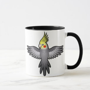 Bestimmt eine Vogel-Person (Cockatiel) Tasse