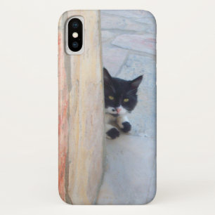 BESTIMMTE KATZE HINTER DER STEINWAND Case-Mate iPhone HÜLLE