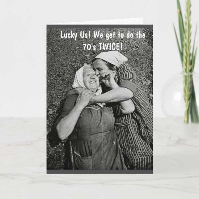 Bestimmtes Alter Geburtstag Karte (Vorderseite)