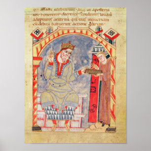 Bestimmung an Charles den Bald von Poster