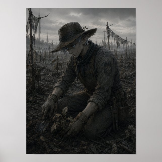 Bestimmung / Gärtner / Plantagen Poster (Vorne)