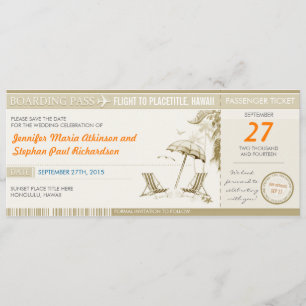 Bestimmungsort-Boarding-Durchlaufkarten Save the Save The Date