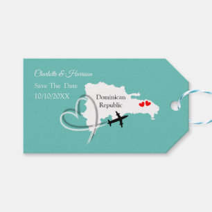 Bestimmungsort Dominikanische Republik Save the Da Geschenkanhänger