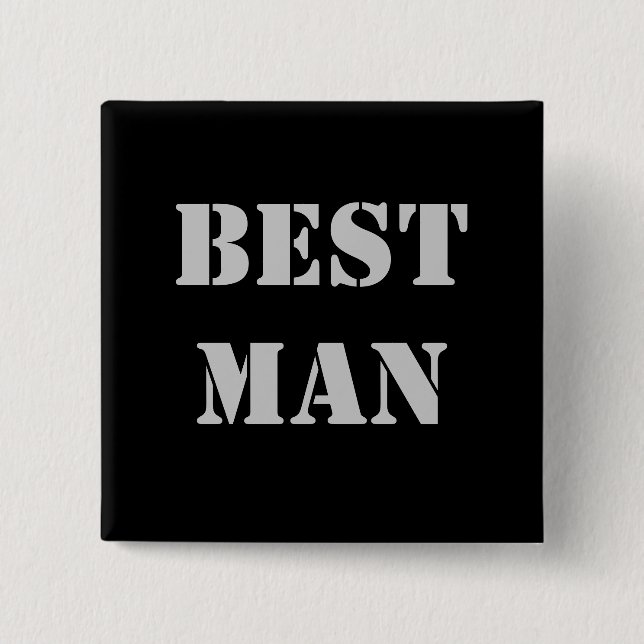 BestMan Button (Vorderseite)