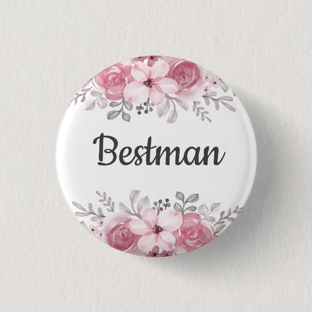 Bestman Button (Vorderseite)