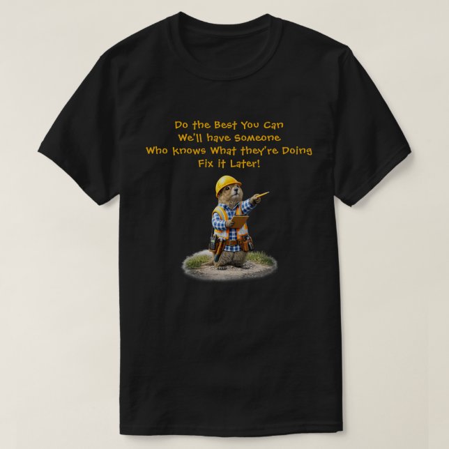 "Bestmöglich" (1) T-Shirt (Design vorne)