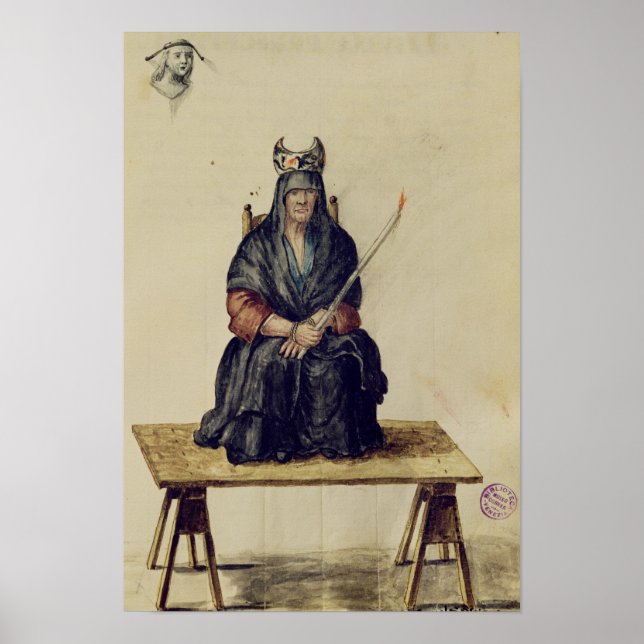 Bestrafung einer Zauberin Poster (Vorne)