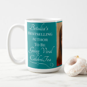 Bestseller Autor zu werden Viral CelebriTea Kaffeetasse