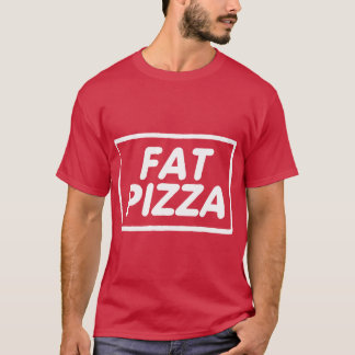 Bestseller-Fettpizza-Merchandise-Geschenk T-Shirt