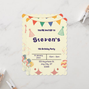 Bestseller! Individuelle Einladung 