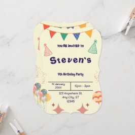 BESTSELLER! Kundenspezifische Einladung