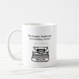 Bestsellerautor Schriftsteller Geschenk mit eigene Kaffeetasse