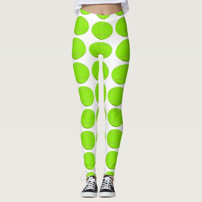 Bestselling Leggings des Tennisballs (Vorderseite)