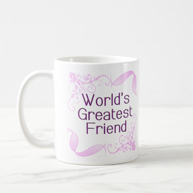 Bestste der Freund-Tasse der Welt Tasse (Links)