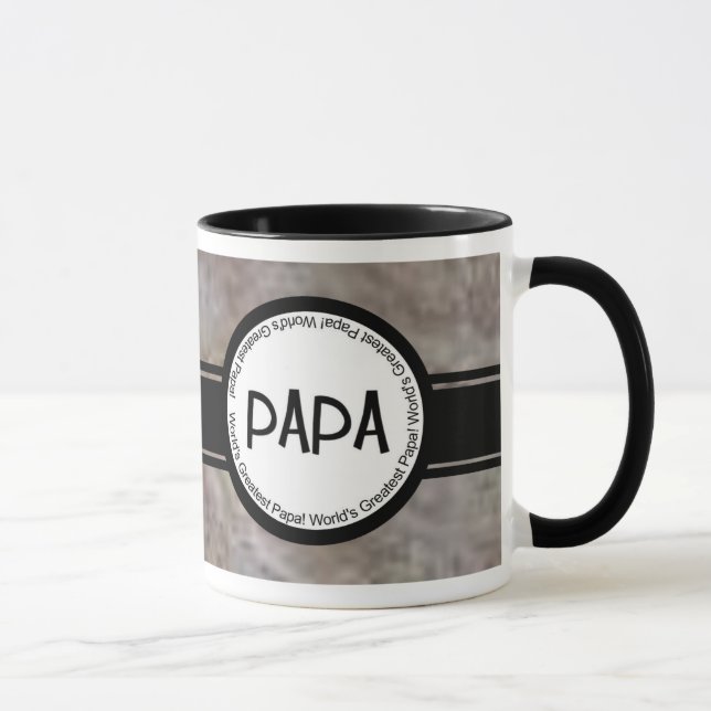 Bestste der Papa-Tasse der einzigartige und Tasse (Rechts)
