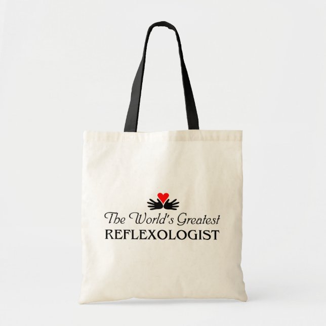 Bestste der Reflexologist-Tasche der Welt Tragetasche (Vorne)