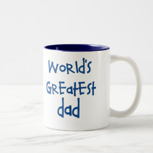 Bestste der Vater-Tasse der Welt Zweifarbige Tasse