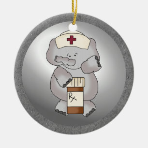 Bestste die Krankenschwester-Verzierung der Welt Keramikornament