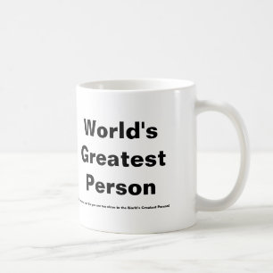 Bestste die Personen-Tasse der Welt Tasse