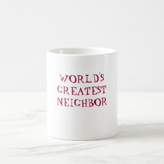 BESTSTE NACHBARkaffee-Tasse der WELT Kaffeetasse