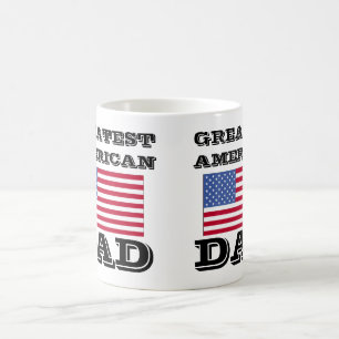Bestster amerikanischer Vater Tasse