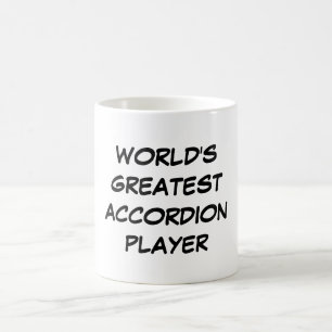 Bestster das Akkordeon-Spieler-" Tasse "der Welt