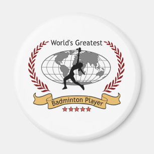 Bestster das Badminton-Spieler der Welt (Frauen) Magnet