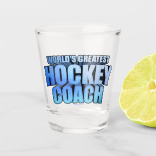 Bestster das Hockey-Zug der Welt Schnapsglas