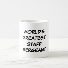 Bestster das Personal-Sergeant" Tasse "der Welt