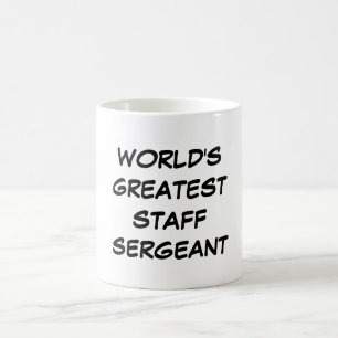 Bestster das Personal-Sergeant" Tasse "der Welt