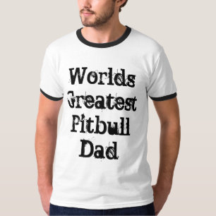 Bestster das Pitbull der Welt Vater T-Shirt