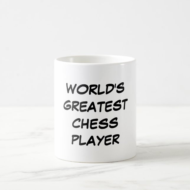Bestster das Schach-Spieler-" Tasse "der Welt (Mittel)