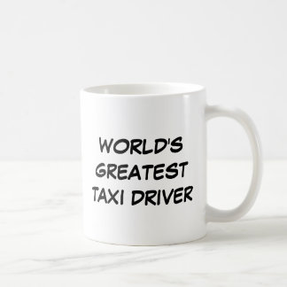 Bestster das Taxi-Fahrer-" Tasse "der Welt