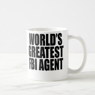 Bestster der FBI-Agent der Welt Kaffeetasse