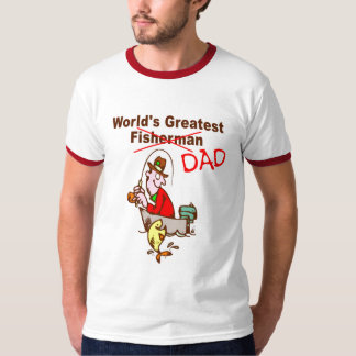 Bestster der Fischer-Vater der Welt T-Shirt