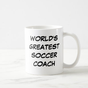 Bestster der Fußball-Trainer-" Tasse "der Welt