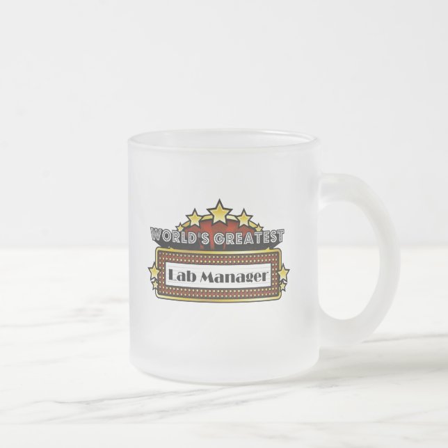 Bestster der Labrador-Manager der Welt Mattglastasse (Rechts)