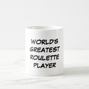 Bestster der Roulette-Spieler-" Tasse "der Welt
