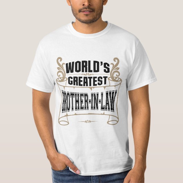 Bestster der Schwager-T - Shirt der Welt (Vorderseite)