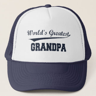Bestster Großvaterhut der Welt Truckerkappe